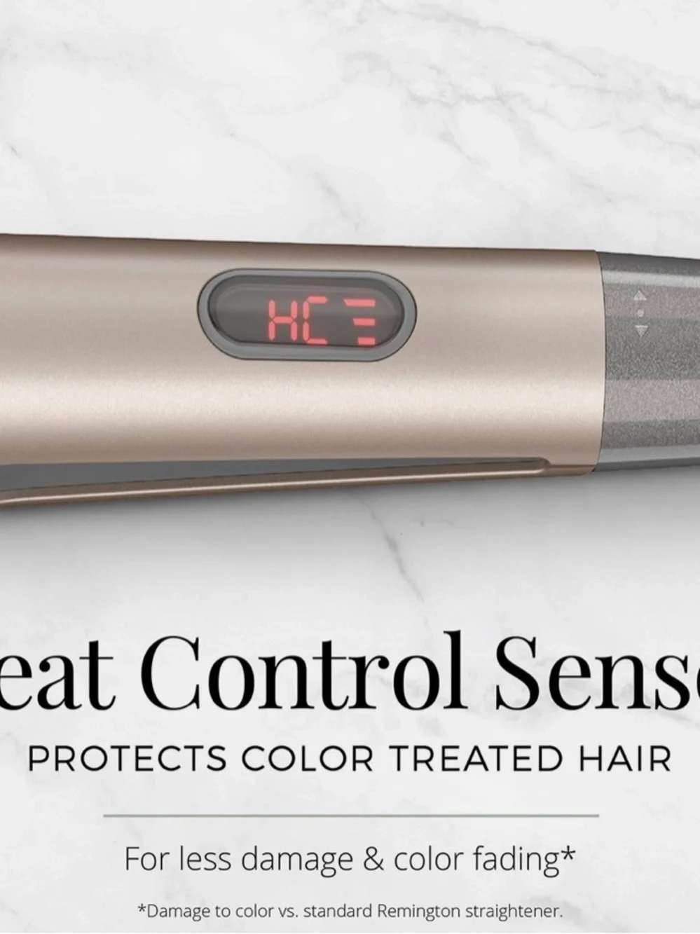 Remington Silver and Black Ceramic Hair Straightener/ Curler
